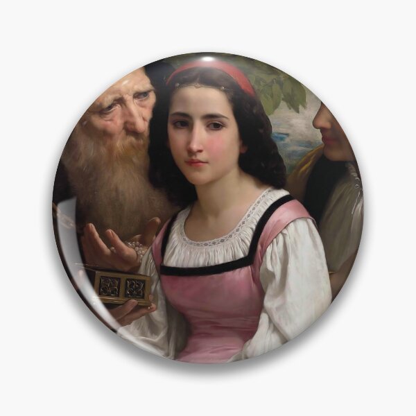 Item preview, Between Wealth and Love by Bouguereau designed and sold by academic-art.