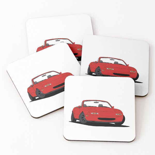 Item preview, Mazda Miata (1) - Classic Red designed and sold by attackment.