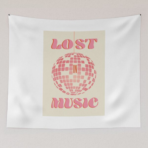 Item preview, lost in music poster designed and sold by -avajacqueline-.
