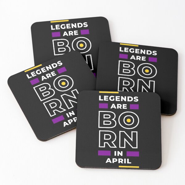 Item preview, Legends are born in April  designed and sold by blancheart1.