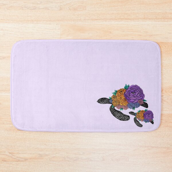 Item preview, Floral Turtle family designed and sold by Melville-Magic.