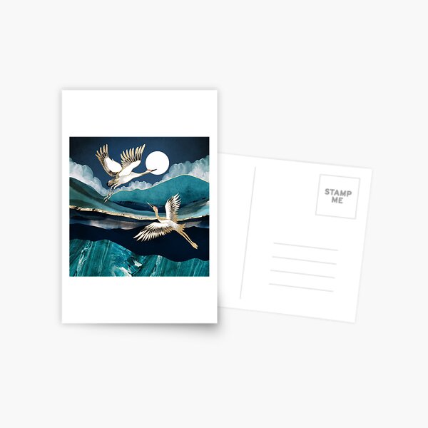 Item preview, Midnight Cranes designed and sold by spacefrogdesign.
