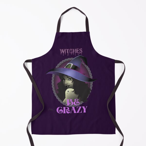 Item preview, Witches Be Crazy-Funny designed and sold by Cheeky Popp.