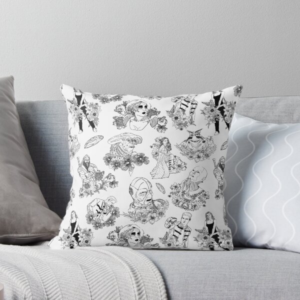 Item preview, Black ballpoint "Farscape's Toile de Jouy" designed and sold by Anachronizzm.