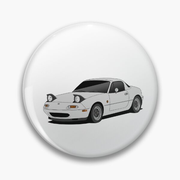 Item preview, Mazda Miata (2) - Crystal White designed and sold by attackment.