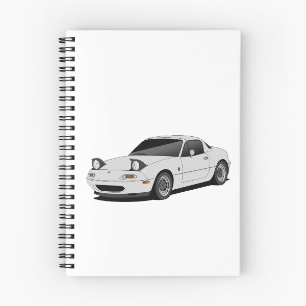 Item preview, Mazda Miata (2) - Crystal White designed and sold by attackment.
