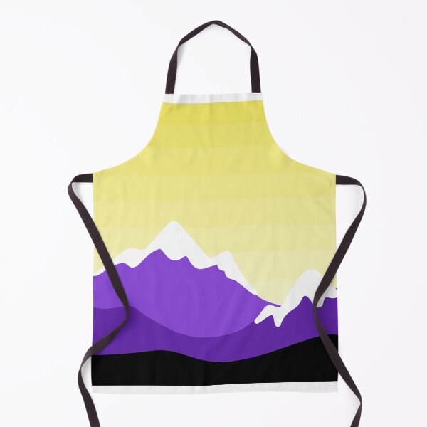 Item preview, Nonbinary Pride Landscape designed and sold by izzychar.