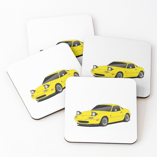 Item preview, Mazda Miata (2) - Sunburst Yellow designed and sold by attackment.