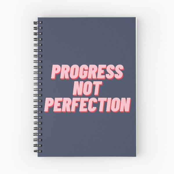 Item preview, Progress Not Perfection designed and sold by polishalpaca.