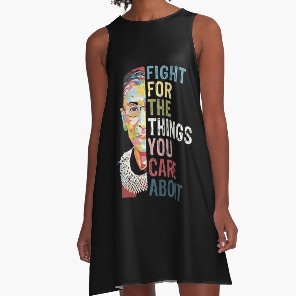 ruth bader ginsburg the legends never die A-Line Dress