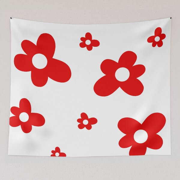 Item preview, Red Golf Flowers designed and sold by Jenae Osborne.