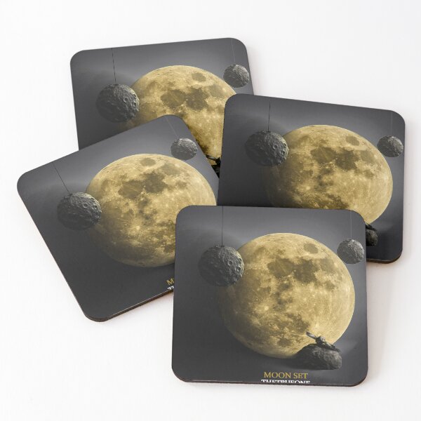Item preview, MOON SET | Moon,asteroids,satellite designed and sold by TheTrueOne.