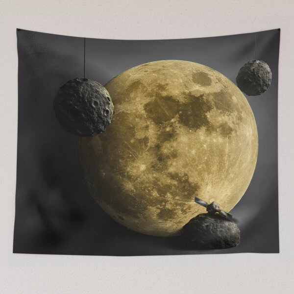 Item preview, MOON SET | Moon,asteroids,satellite designed and sold by TheTrueOne.