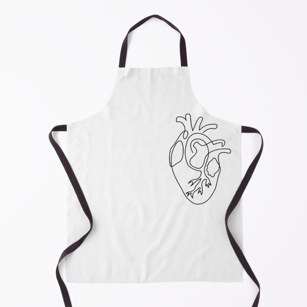 Item preview, Continuous Line Heart - Black Line Heart designed and sold by LaGode.