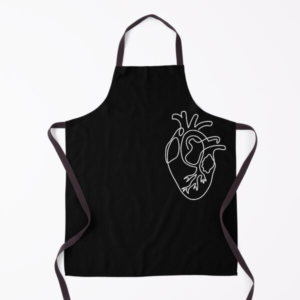 Item preview, Continuous Line Heart - White Line Heart designed and sold by LaGode.