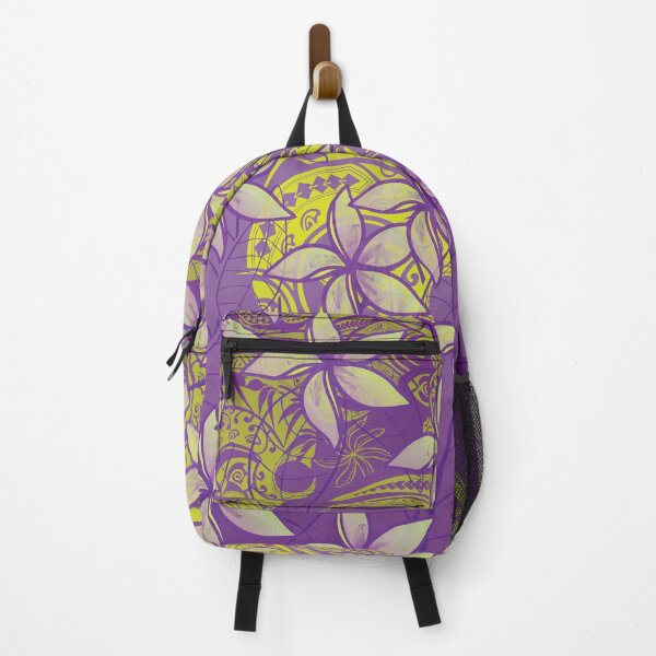 Item preview, Purple Polynesian Tribal Plumeria designed and sold by sunnthreads.