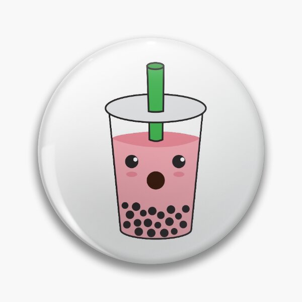 Item preview, Surprised Red Boba designed and sold by PurpleCrocs.