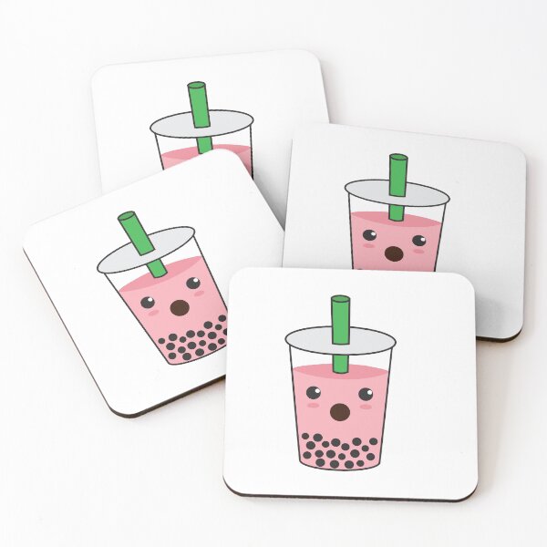 Item preview, Surprised Red Boba designed and sold by PurpleCrocs.