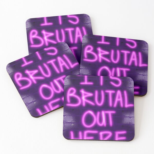 Aperçu de l'œuvre C'est brutal ici ! créée et vendue par EmJCreations.