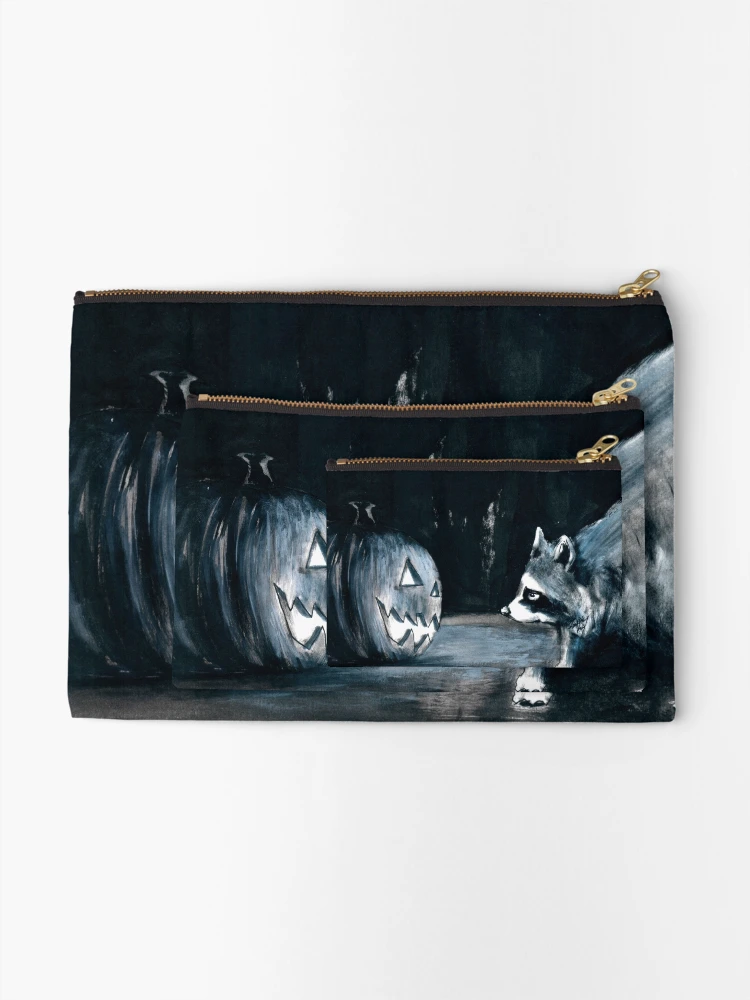 Thumbnail 2 of 4, Zipper Pouch, Staring Contest designed and sold by Zombie Rust.