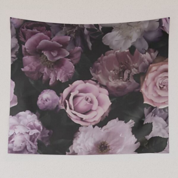 Item preview, Fresco Pandora Drama Black & Pink Floral Roses designed and sold by WearWolfDesigns.