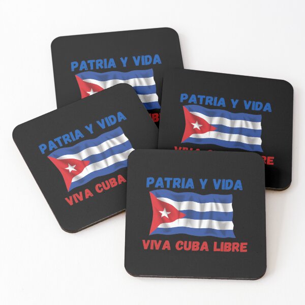 Item preview, PATRIA Y VIDA VIVA CUBA LIBRE SOS #SOSCUBA VINTAGE designed and sold by dzairshirts.