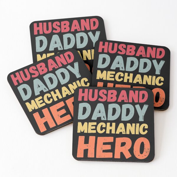 Item preview, Husband Daddy Hero Mechanic Father's Day Gift designed and sold by TINASTORESHOPE.