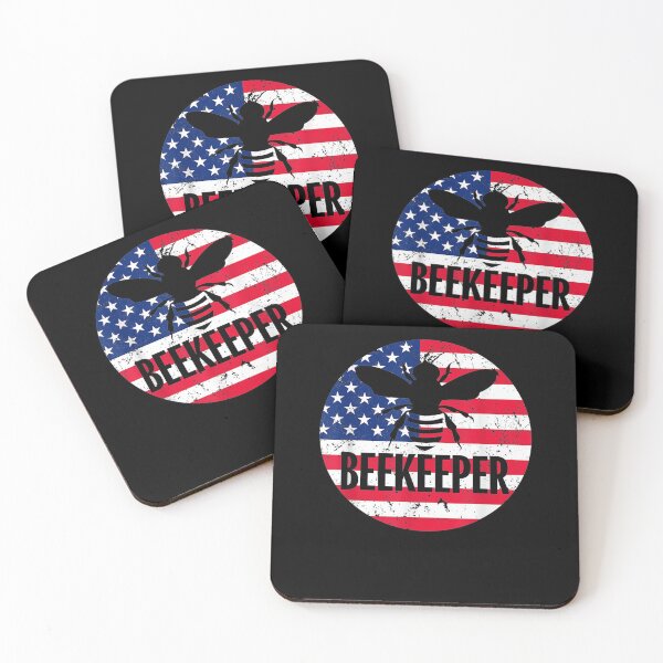 Item preview, Patriotic Beekeeper American Flag 4th Of July Independence  designed and sold by tashiav.