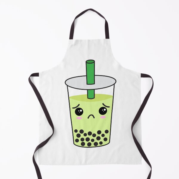 Item preview, Sad Green Boba designed and sold by PurpleCrocs.