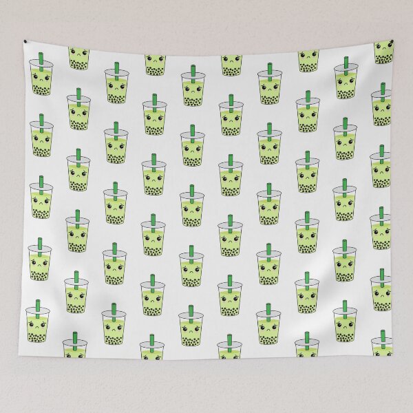 Item preview, Sad Green Boba designed and sold by PurpleCrocs.