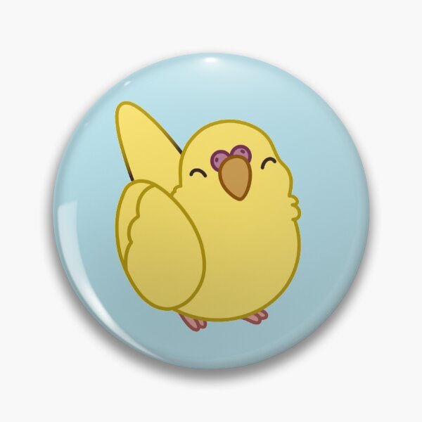 Item preview, Yellow Budgie Borb designed and sold by catyart.
