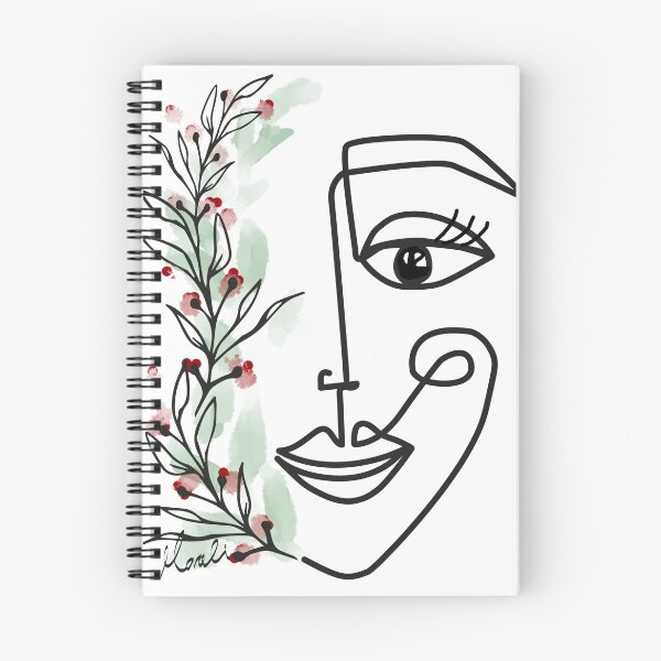 Item preview, One Line Art - With watercolor painting designed and sold by MARALI-Designs.