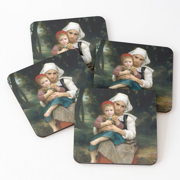 Item preview, Brother and Sister by Bouguereau designed and sold by academic-art.