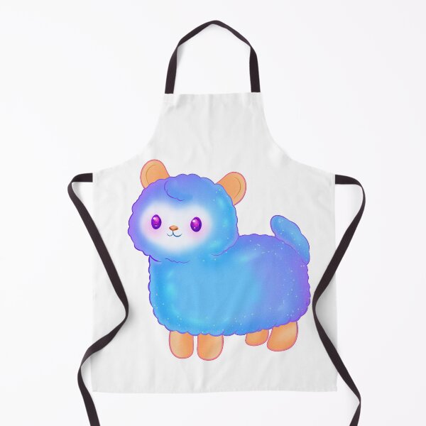Item preview, Kawaii Blue Alpaca designed and sold by With Love, InspireMari.