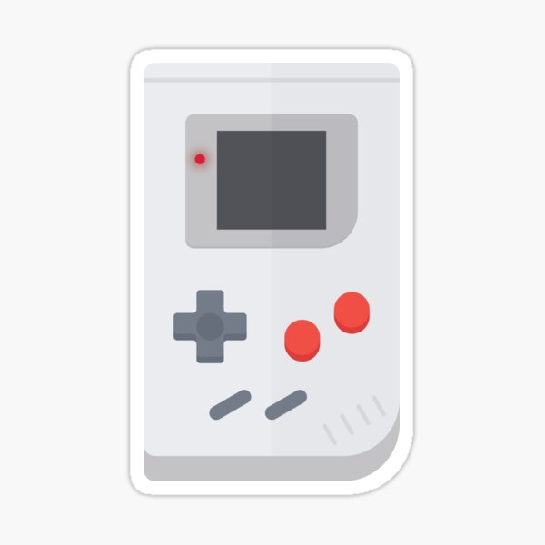 Vista previa del artículo con la obra «Gráfico de estilo Retro Gameboy», diseñado y vendido por ArmoredCreative.