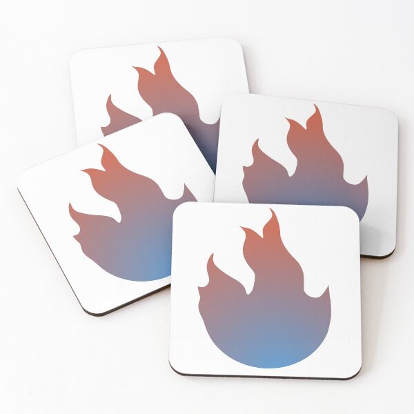 Item preview, Blue and Red Hombre Flame Design designed and sold by Ellora  Roy.