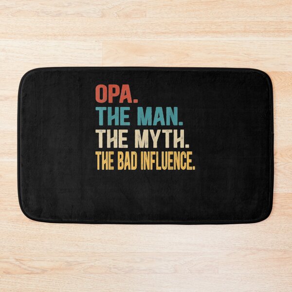 Item preview, Mens Opa The Man The Myth The Bad Influence Fathers Day  designed and sold by tashiav.