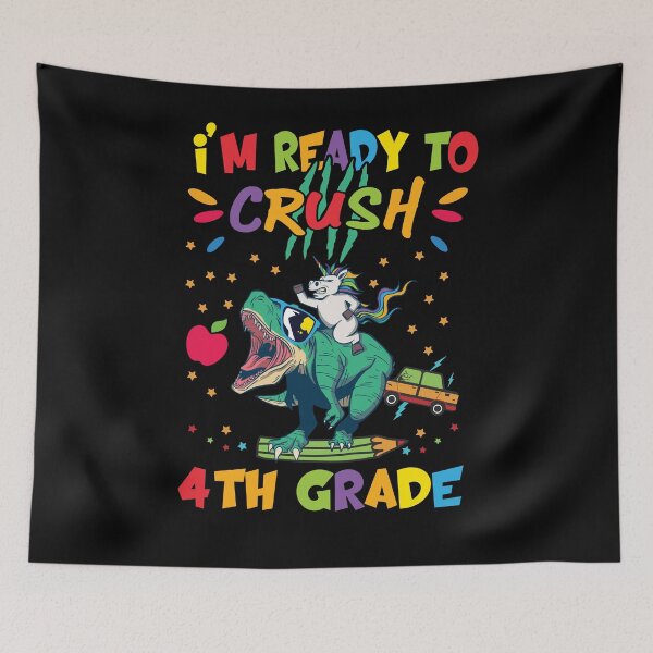 Item preview,  im ready to crush fourth grade designed and sold by OzyManDiaS90.