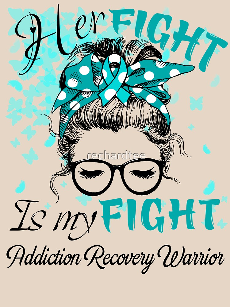 Their fight is my fight addiction recovery awareness shirt