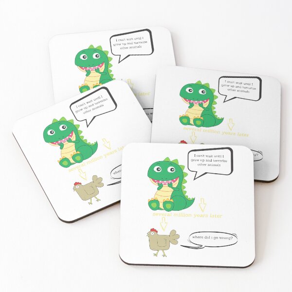 Item preview, From Dominating Dinosaur Into Annoying Chicken designed and sold by SweetEnjoyable.