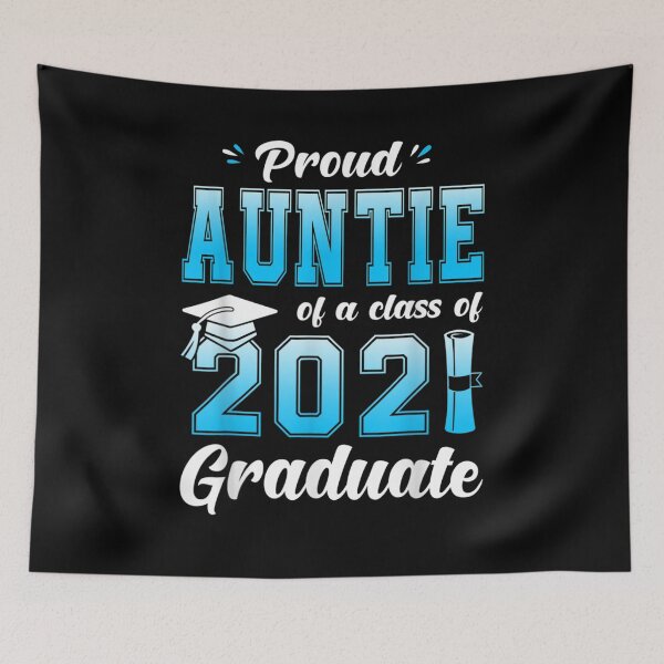 Item preview, Proud Auntie Of A Class Of 2021 Graduate Senior  designed and sold by tashiav.