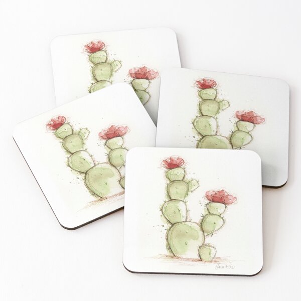 Item preview, Cactus watercolor designed and sold by tessakatecreate.