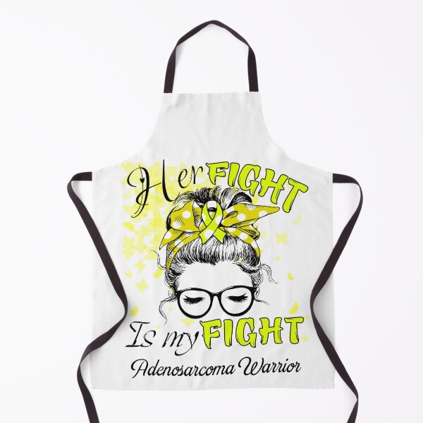 Item preview, Her Fight Is My Fight Adenosarcoma Warrior designed and sold by rechardtee.