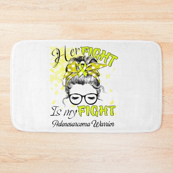 Item preview, Her Fight Is My Fight Adenosarcoma Warrior designed and sold by rechardtee.
