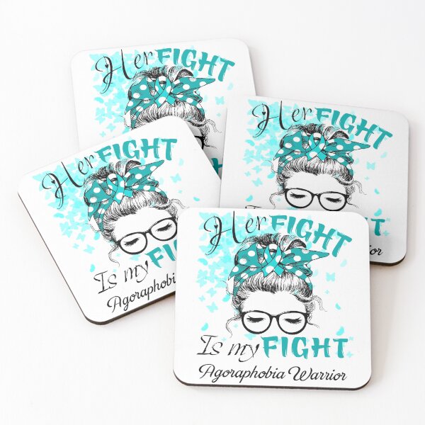 Item preview, Her Fight Is My Fight Agoraphobia Warrior designed and sold by rechardtee.