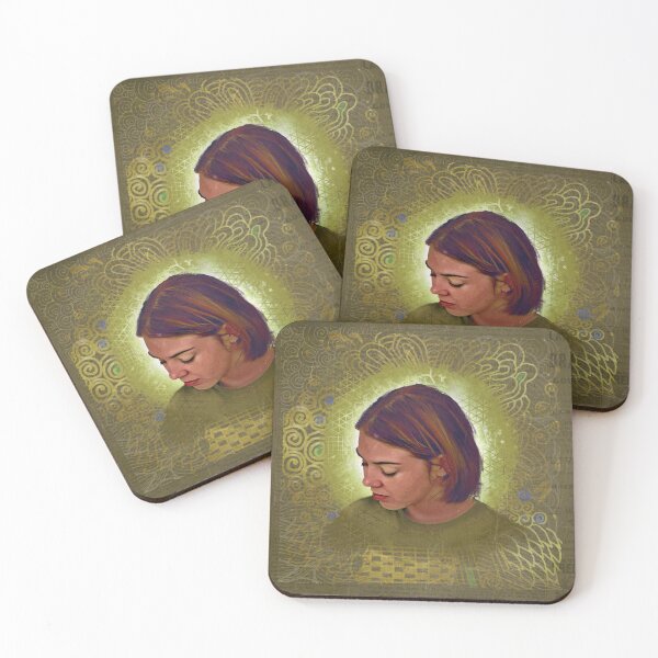 Item preview, THE LUMINOUS WOMAN IN GOLD designed and sold by Chrisjeffries24.