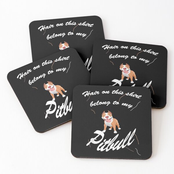 Item preview, Hair On The Belong To My Pitbull Dog Lover  designed and sold by tashiav.