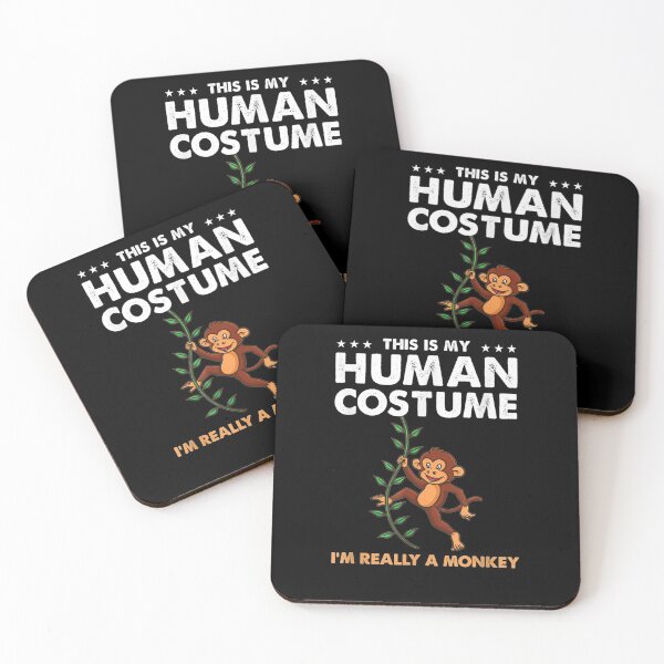 Item preview, This Is My Human Costume Im Really A Monkey  designed and sold by tashiav.