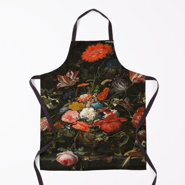 Item preview, Flowers in a Metal Vase. designed and sold by shaymaakhalaf.