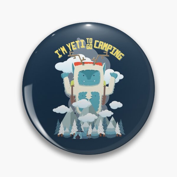 Item preview, Yeti to go camping designed and sold by Give Me that Pencil.